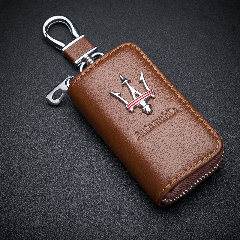 Key Fob Case Holder Cover for Maserati Ghibli GT GC Levante SUV Genuine