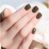 Jia Niu Avocado Green Nail Polish Glue 2020 New Phổ biến Matcha Olive Army Xanh Làm móng tay Keo chiếu sáng - Sơn móng tay / Móng tay và móng chân