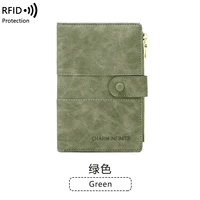 Зеленый чехол для паспорта, анти-кража