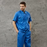 Хлопковый летний комбинезон, тонкий лонгслив подходит для мужчин и женщин для работы