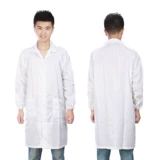 Анти -электростатическое покрытие защитная одежда для пыли -Проницаемое покрытие. Очищающая одежда. Антистатическая нет -неплочная униформа.