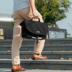 NewBring Shoulder Messenger Túi Người Đàn Ông của Vải Messenger Túi Giải Trí Du Lịch Ba Lô Nữ Máy Tính Kinh Doanh Tote balo Túi vai đơn