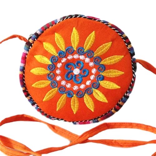 Этническая сумка через плечо из провинции Юньнань, этнический стиль, с вышивкой