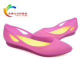 Daxian Crocs Ms. Rui Ou Ping's Beach -это дышащий, а неглубокие ободкие желе -туфли/16265
