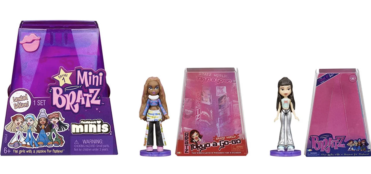 [За рубежом оригинальные Bratz Minis мини-серия первая коллекционная]