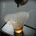 茗 trà rò rỉ tự nhiên lá bồ đề sáng tạo bộ phụ kiện bộ lọc trà lọc phễu lọc lá cây trà Trà sứ