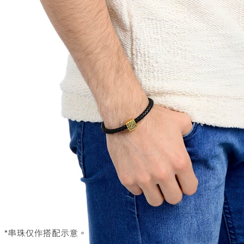 [Грубая веревка] Zhou Shengsheng Charme xl с бисером с ручной веревкой толщиной 5 мм для перевозки жемчужной кожи веревки