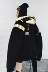 Tide thương hiệu MAMC 17 new Gothic khăn thêu font chính tả da mũ lớn cotton pad ấm vài loose jacket Trang phục Couple