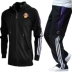 Mùa thu và mùa đông Lakers đội bóng rổ phù hợp với phù hợp với áo len Kobe thể thao áo khoác mỏng bóng rổ áo trùm đầu thể thao áo khoác nam