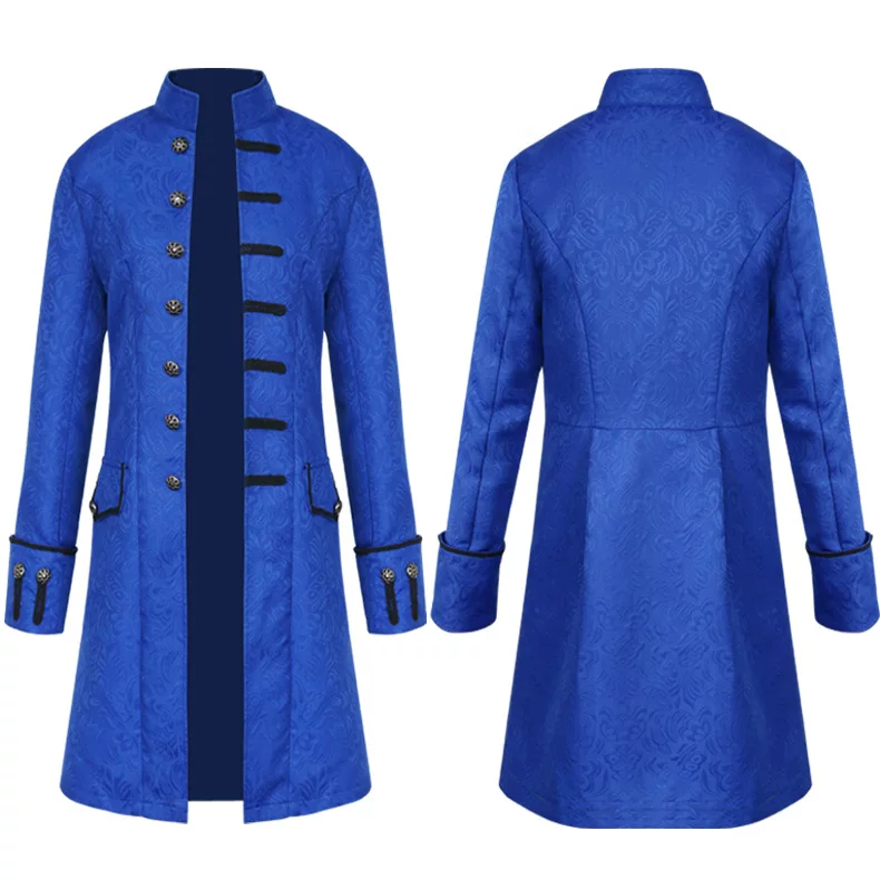 Retro long jacket, halloween, cosplay, mid-length