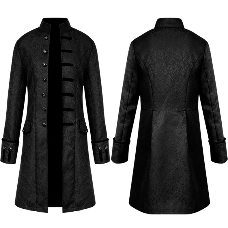 Retro long jacket, halloween, cosplay, mid-length