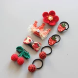 Милая заколка для волос, шпильки для волос, резинка, комплект, декор