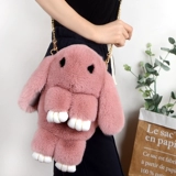 Кролик, рюкзак, детская милая упаковка, сумка на одно плечо, модный бумажник, новая коллекция, надевается на плечо