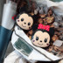 Dễ thương Mickey Minnie 20000 mAh sạc kho báu phim hoạt hình xách tay nhỏ gọn điện thoại di động phổ điện - Ngân hàng điện thoại di động sạc dự phòng tốt Ngân hàng điện thoại di động