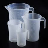 Пластиковая измерительная кружка, чай с молоком, прозрачный мерный цилиндр со шкалой, 2000 мл
