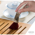 Đích thực đăng nhập nồi nồi bút Kung Fu trà đặt khay trà bàn chải không lint trà bàn chải quét trà nồi nồi bàn chải lớn bút Trà sứ