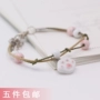 Gốm vòng đeo tay nữ Hàn Quốc phiên bản của nhỏ tươi Sen sinh viên handmade dệt động vật đồ trang sức ngọt ngào bán buôn 10 nhân dân tệ hoặc ít hơn vòng tay chỉ đỏ