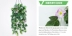 Mô phỏng cây địa lan chậu nhựa hoa mây treo tường hoa giả nho lá giả xanh lá cây trần trang trí treo - Hoa nhân tạo / Cây / Trái cây lan giả hạc rừng Hoa nhân tạo / Cây / Trái cây