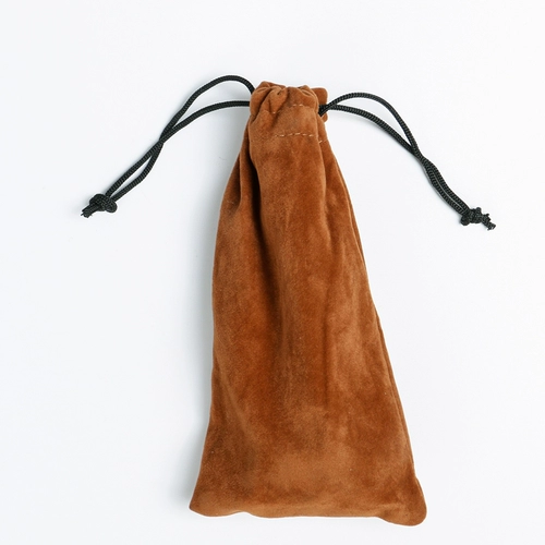 Дым борьба с гладкой бесплатной сумкой для хранения, бархатная сумка 18*9 см. Сумка для хранения коричневая серая