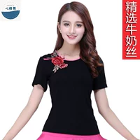 Черная роза красные полоски молока