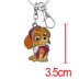 Animation xung quanh con chó sủa đội tuần tra đồ trang trí liên kết kim loại keychain phim hoạt hình phim hoạt hình cạnh ngoại vi đồ trang sức vòng cổ hình dán sticker dễ thương Carton / Hoạt hình liên quan