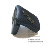 Высококачественная черная кожаная зажигалка ручной работы, чехол, делается под заказ, из натуральной кожи, 4 шт