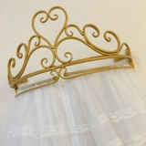 Москитная сетка, белое украшение, наряд маленькой принцессы, двухэтажная штора, европейский стиль, увеличенная толщина