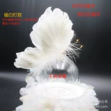 Чистая красная перья крылышки бабочки