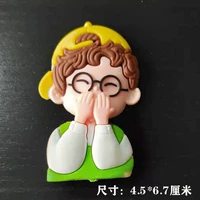 E мягкий клей-желтый шляпный мальчик