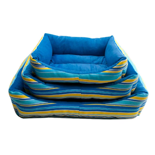 Четыре сезона ПЭТ гнездо Рейнга полосатое гнездо собачье кровать для собаки диван Vip Berbit Teddy Dog Gnes