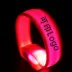 LED ánh sáng ban nhạc cổ tay flash bracelet đảng ngoài trời đêm chạy cưỡi thể thao phát sáng vòng đeo tay cổ vũ đạo cụ