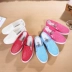 9.9 Hàn Quốc phiên bản của mùa hè thở giày của phụ nữ thấp lưới giày của phụ nữ giày lưới giày sinh viên da trắng vải giản dị giày thủy triều