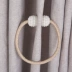 Curtain khóa một cặp nam châm cài đặt hiện đại nhỏ gọn ngọc trai dây đeo đấm miễn phí vận chuyển sáng tạo hoang dã buộc tie - Phụ kiện rèm cửa