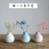 Bình gốm nhỏ nhỏ tươi và đơn giản hoa nhỏ văn hóa nước sáng tạo bình hoa trang trí nhà cắm hoa trang trí cửa sổ - Trang trí nội thất