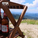 TNR На открытом воздухе три старинные полки лагерь для барбекю стойки с твердым деревом