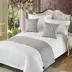 Khách sạn năm sao bộ đồ giường khách sạn Châu Âu-phong cách đơn giản hiện đại khăn trải giường giường bìa giường cờ lễ hội trang trí chụp thảm nhung trải giường Trải giường
