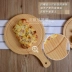 Gỗ 6 8 9 inch bánh pizza khay gỗ tấm bánh pizza tây cắt bánh pizza pie tấm gỗ vòng bánh bánh mì bữa ăn