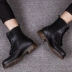 Giày đi mưa thời trang Hàn Quốc Giày nam đế thấp giày chống trượt mưa Giày nam ống ngắn với giày cao su ngoài trời Rainshoes