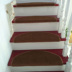 Hộ gia đình gỗ rắn cầu thang thảm mat bước mat từ keo tự dính cưới màu đỏ tinh khiết non-slip thảm tùy chỉnh mat Thảm