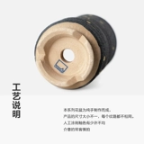 Керамический креативный черный цветочный горшок