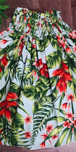 Гавайская травяная юбка танце