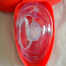 Пластырь cpr面罩口对口简易人工呼吸器面罩 抢救心肺复苏急救面罩 1个包邮