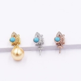 Аксессуары из жемчуга, подвеска, разнообразные глянцевые бусины, серебро 925 пробы