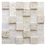 Мраморная трехмерная мозаика на стену, ископаемые, в 3d формате