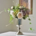 Cao cấp tân cổ điển phong cách châu Âu đồng pha lê thủy tinh mô hình phòng trang trí nhà phòng khách phòng ăn trang trí bình hoa - Trang trí nội thất