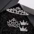 Trẻ em Hàn Quốc mũ món quà sinh nhật thiết lập công chúa vương miện rhinestone vương miện headband cô gái kẹp tóc chải tóc phụ kiện tóc