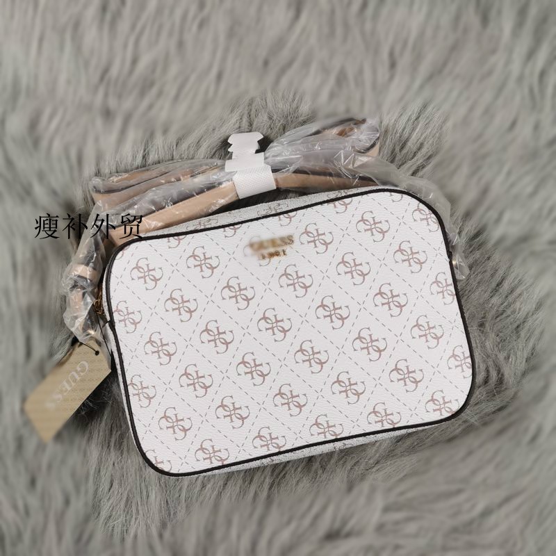 Printed WhiteExport foreign trade Female bag camera bag European and American fashion Small square bag G family printing Versatile One shoulder Oblique span three-dimensional Small bag
