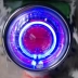 Xe máy 7 inch vòng chụp đèn đèn pha lắp ráp ống kính xenon sửa đổi đèn Q5HID lắp ráp thiên thần ma quỷ mắt phù hợp với Đèn HID xe máy