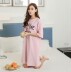 Áo bà bầu mùa hè cotton ngắn tay áo thun dài Hàn Quốc phiên bản áo bà bầu rộng rãi - Áo thai sản váy bầu đẹp Áo thai sản