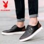Giày Playboy Giày nam 2018 mới cổ điển hoang dã giày thể thao Giày thể thao Giày thông thường Giày skate nam giày thể thao lining